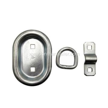 Oval Pan Recessed Tie Down Rings